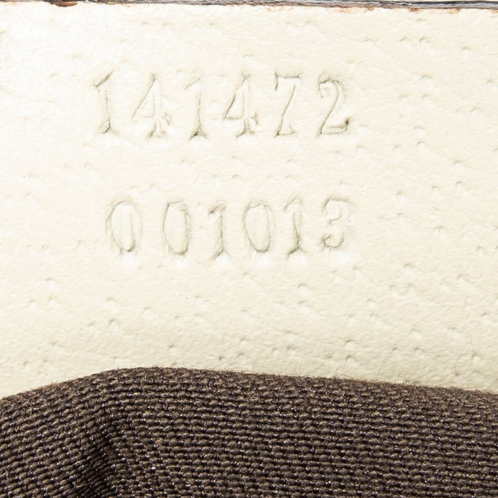 Shoulder Bag Large Abbey D-Ring Tote Beige Monogrammed Canvas