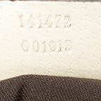 Shoulder Bag Large Abbey D-Ring Tote Beige Monogrammed Canvas