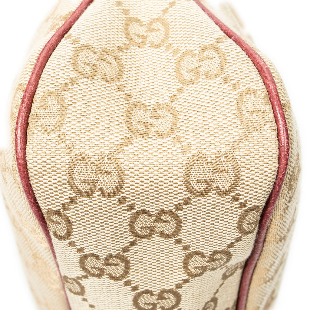 Bandolera Mediana Eclipse Tote Lona Monogramada Beige