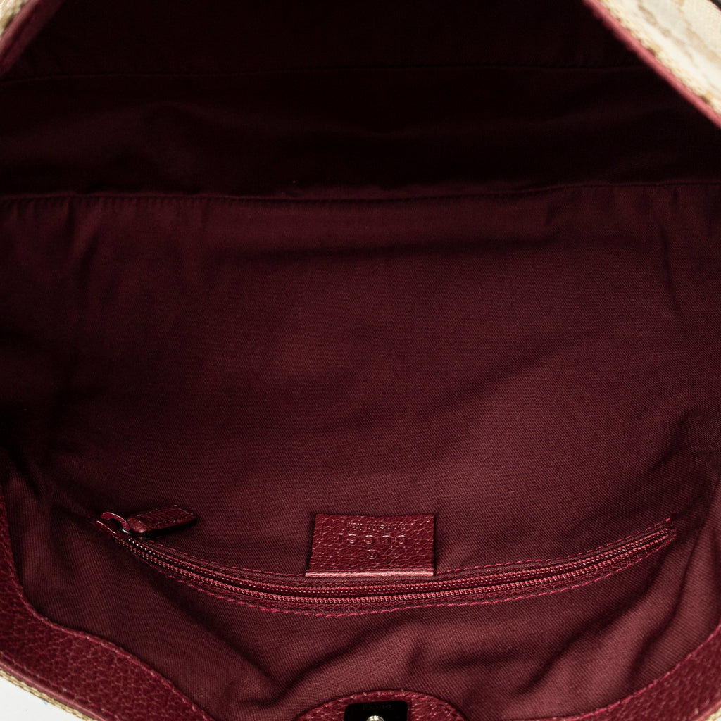 Shoulder Bag Medium Eclipse Tote Beige Monogrammed Canvas