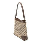 Shoulder Bag Vintage GG Shoulder Bag Beige Monogrammed Canvas