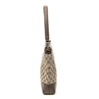 Shoulder Bag Vintage GG Shoulder Bag Beige Monogrammed Canvas
