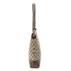 Shoulder Bag Vintage GG Shoulder Bag Beige Monogrammed Canvas