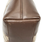 Shoulder Bag Vintage GG Shoulder Bag Beige Monogrammed Canvas