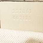 Shoulder Bag Web Mayfair Tote Beige Monogrammed Canvas