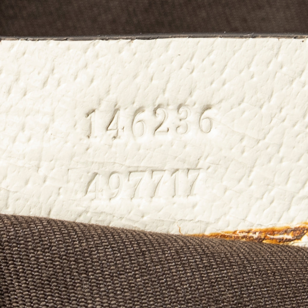 Shoulder Bag Flap Messenger Beige Monogrammed Canvas