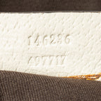Shoulder Bag Flap Messenger Beige Monogrammed Canvas