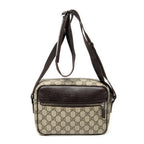 Shoulder Bag Camera Crossbody Beige Supreme Coated Canvas