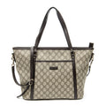 Shoulder Bag Medium Joy Tote Beige Supreme Coated Canvas