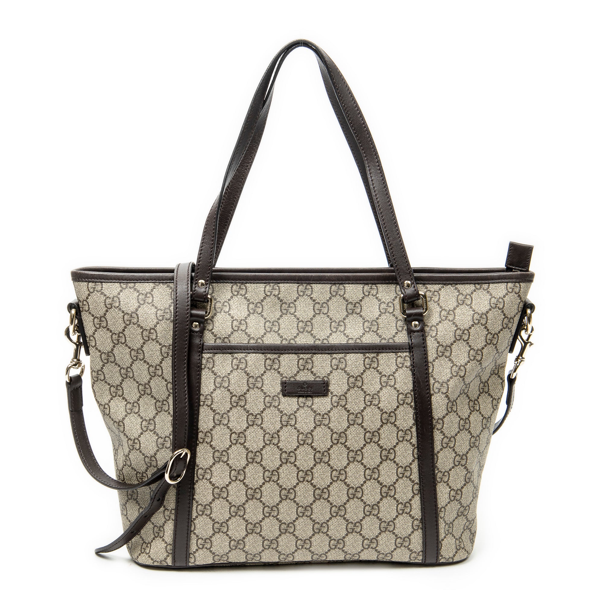 Shoulder Bag Medium Joy Tote Beige Supreme Coated Canvas