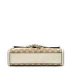 Shoulder Bag Medium Emily Chain Beige Monogrammed Canvas