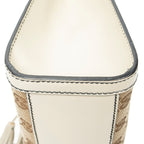 Shoulder Bag Medium Emily Chain Beige Monogrammed Canvas
