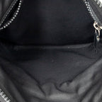 Shoulder Bag Web Square Nylon Messenger Black Monogrammed Nylon Canvas