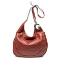 Shoulder Bag Charlotte Messenger Red Guccissima Leather