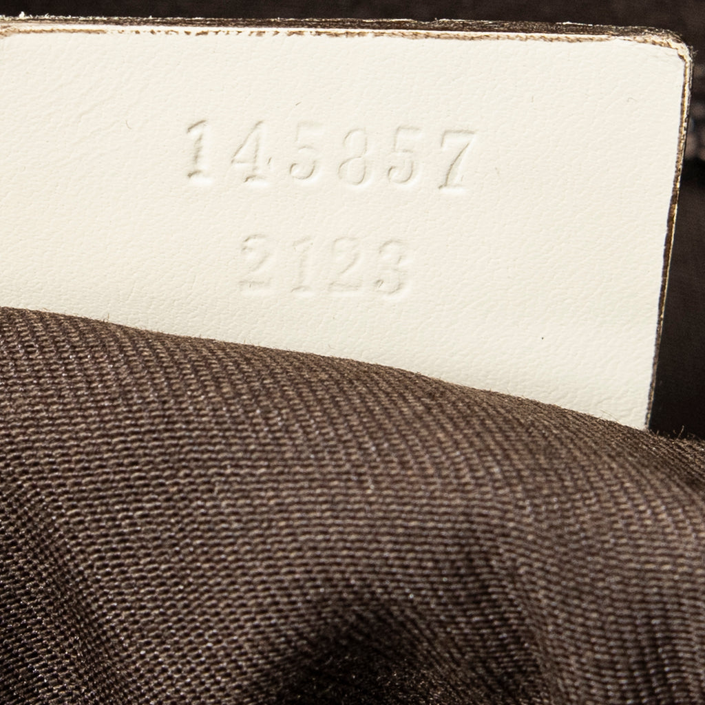 Shoulder Bag Medium Messenger Beige Monogrammed Canvas