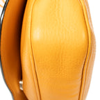 Shoulder Bag Soho Chain Crossbody Orange Grained Calfskin Leather