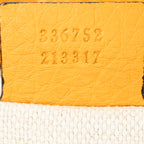 Shoulder Bag Soho Chain Crossbody Orange Grained Calfskin Leather