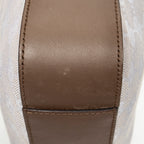 Shoulder Bag Small Zip Hobo Lilac Monogrammed Canvas