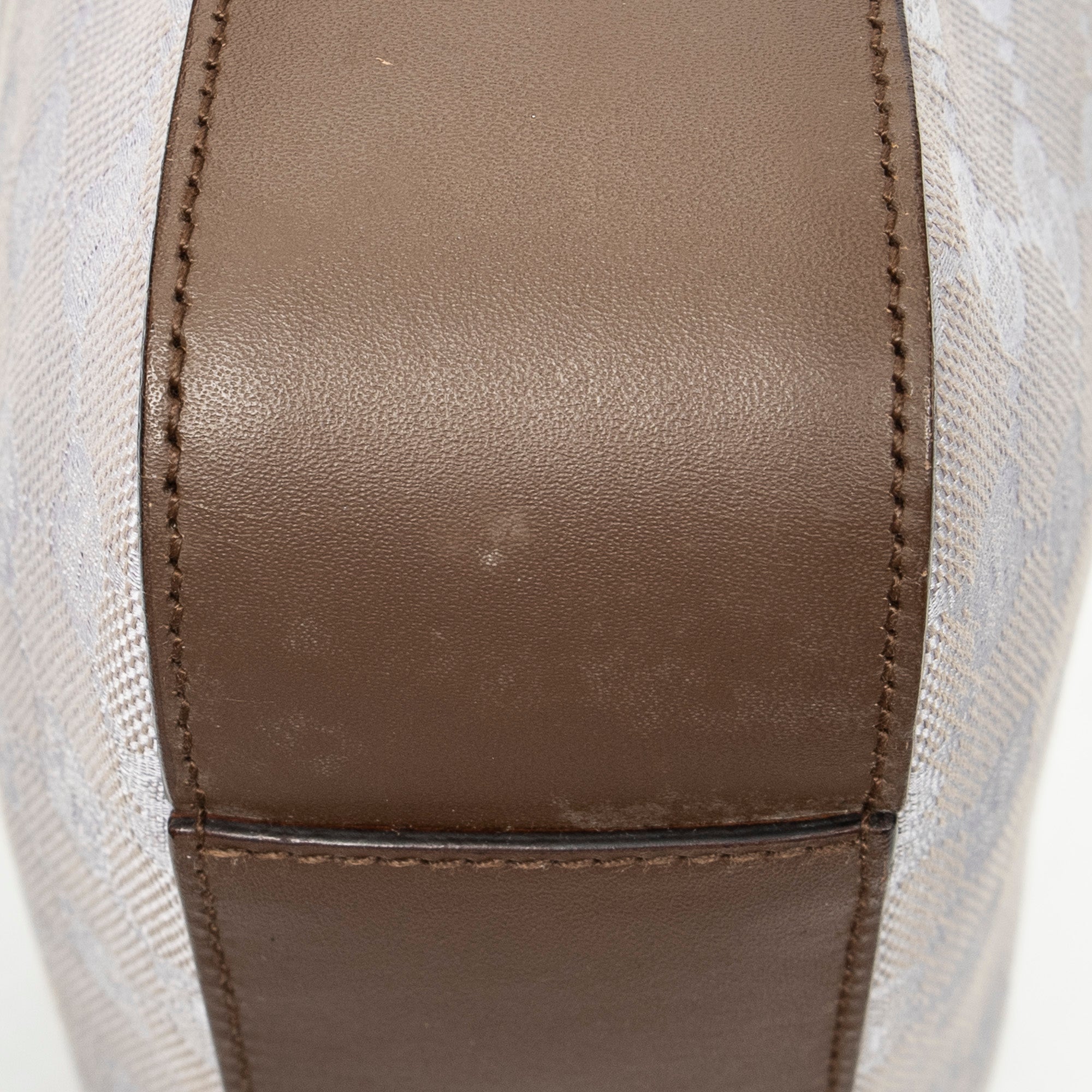 Shoulder Bag Small Zip Hobo Lilac Monogrammed Canvas