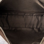 Shoulder Bag Small Zip Hobo Lilac Monogrammed Canvas