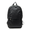 Backpack GG Nylon Backpack Black Monogrammed Nylon Canvas