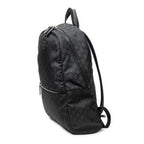 Backpack GG Nylon Backpack Black Monogrammed Nylon Canvas