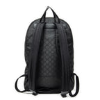 Backpack GG Nylon Backpack Black Monogrammed Nylon Canvas