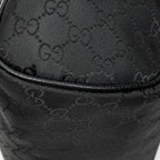 Backpack GG Nylon Backpack Black Monogrammed Nylon Canvas
