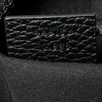 Backpack GG Nylon Backpack Black Monogrammed Nylon Canvas