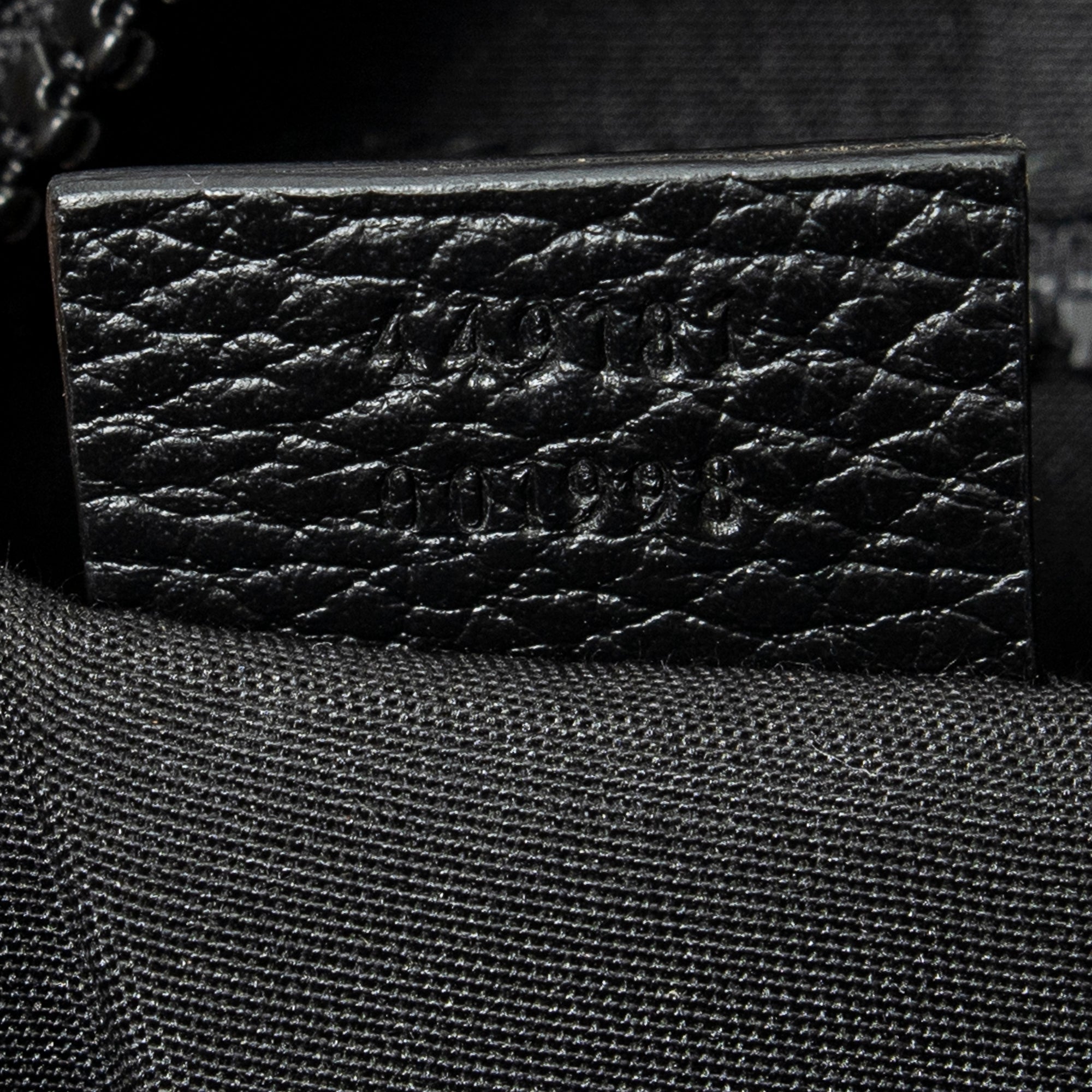 Backpack GG Nylon Backpack Black Monogrammed Nylon Canvas