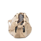 Shoulder Bag Mini Aire Brisa Crossbody Gold Calfskin Leather