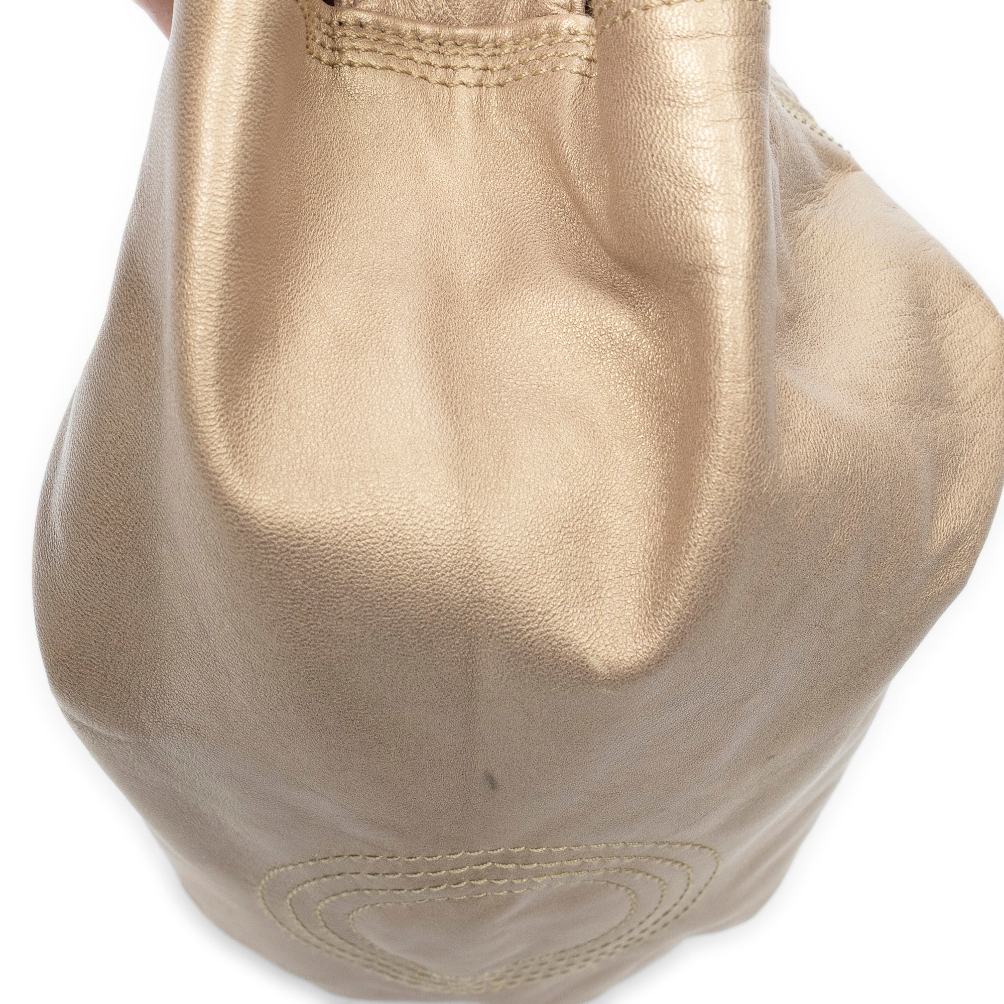 Shoulder Bag Mini Aire Brisa Crossbody Gold Calfskin Leather