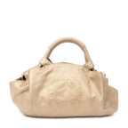 Shoulder Bag Aire Brisa Hobo Gold Calfskin Leather