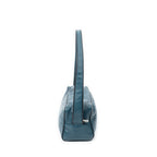 Shoulder Bag Rectangular Shoulder Boston Teal Calfskin Leather
