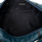 Shoulder Bag Rectangular Shoulder Boston Teal Calfskin Leather