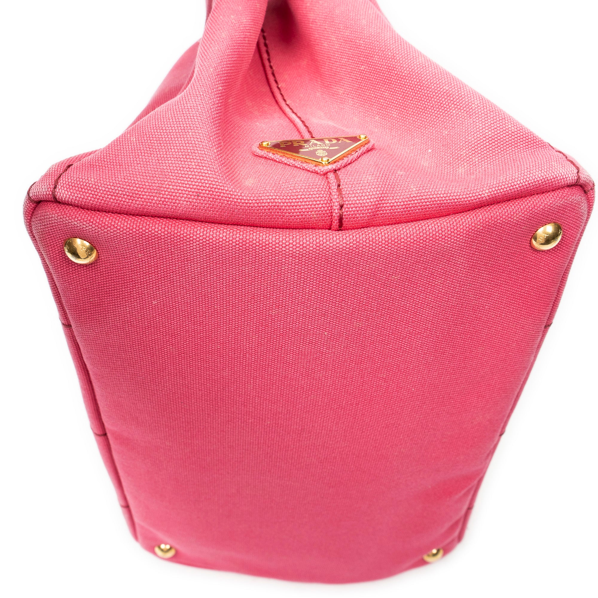 Shoulder Bag Medium Canapa Tote Fuchsia Pink Canapa Canvas