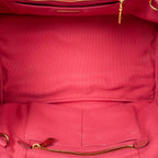 Shoulder Bag Medium Canapa Tote Fuchsia Pink Canapa Canvas