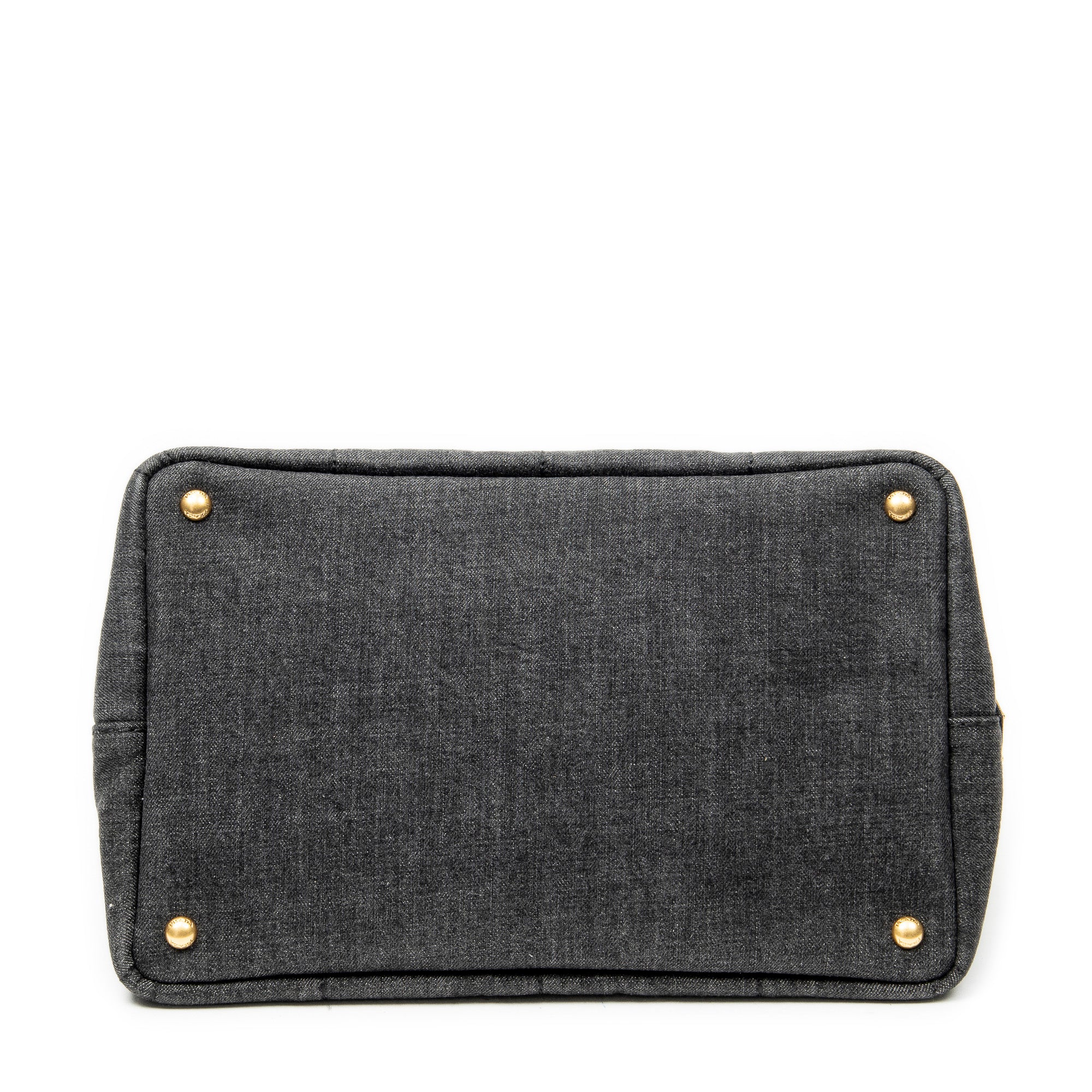 Shoulder Bag Medium Canapa Tote Grey Canapa Denim Canvas