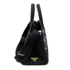 Shoulder Bag Small Canapa Tote Black Canapa Canvas