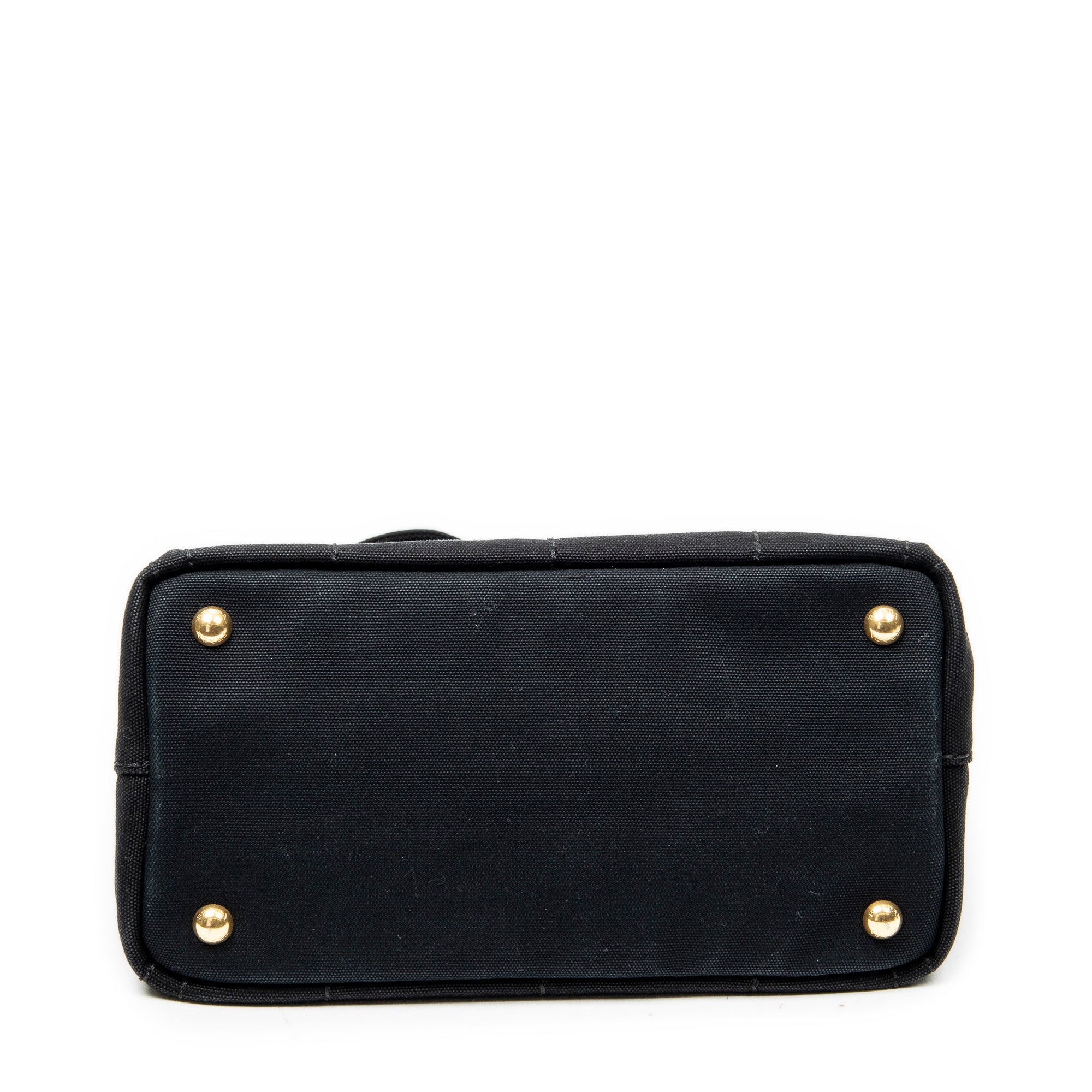 Shoulder Bag Small Canapa Tote Black Canapa Canvas