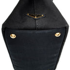 Shoulder Bag Small Canapa Tote Black Canapa Canvas