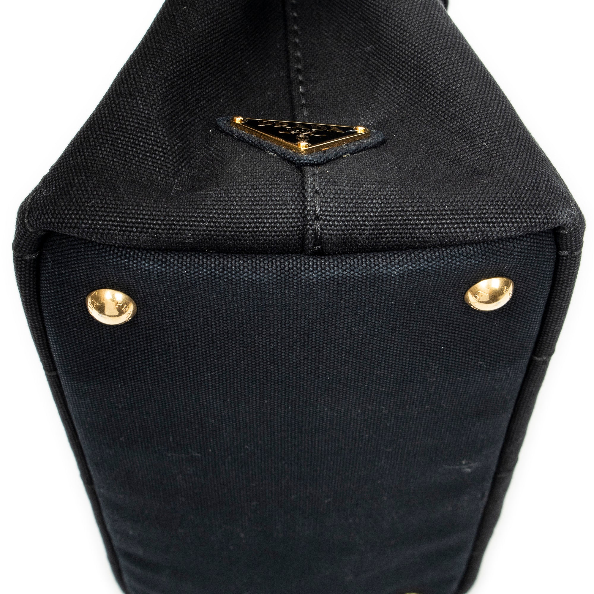 Shoulder Bag Small Canapa Tote Black Canapa Canvas