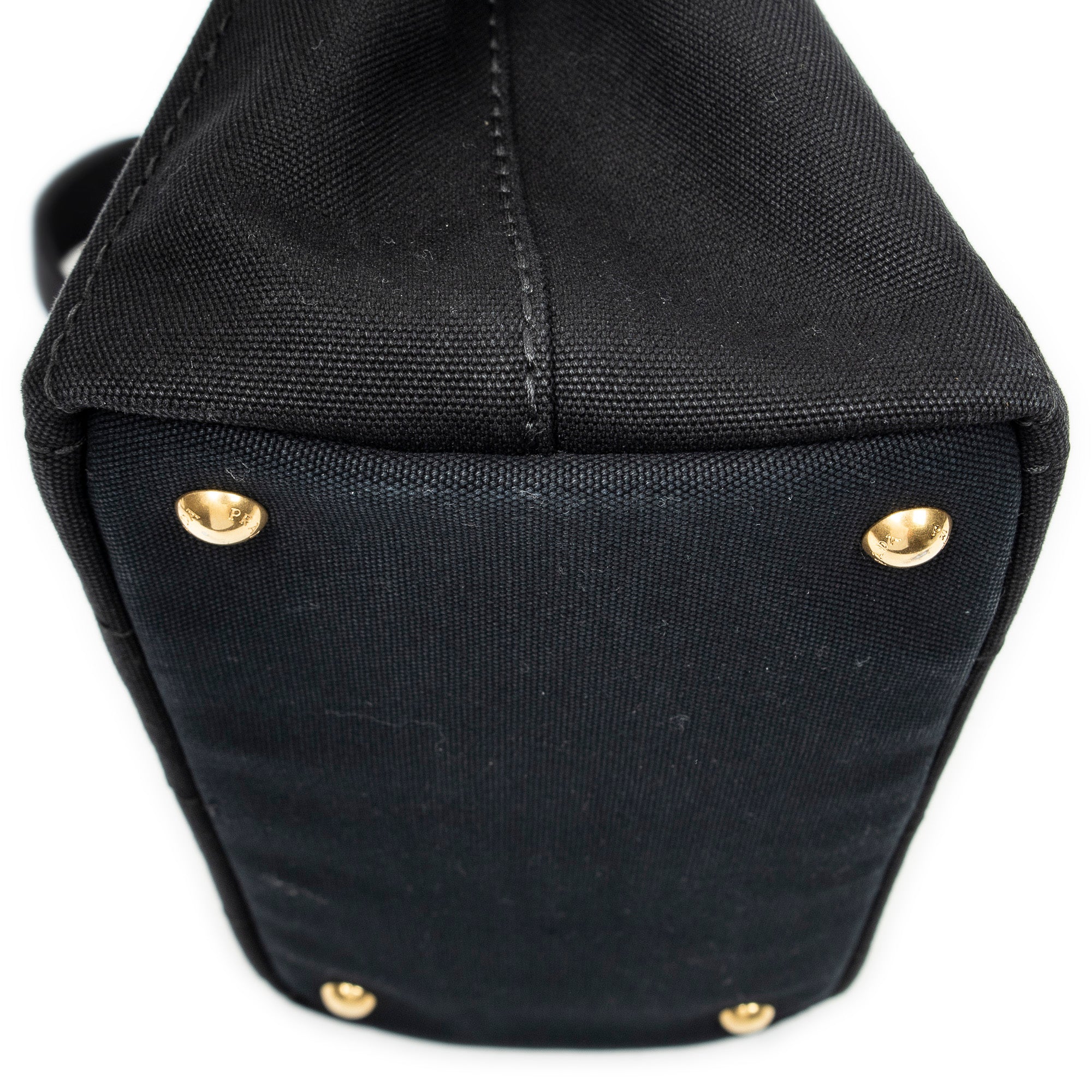 Shoulder Bag Small Canapa Tote Black Canapa Canvas