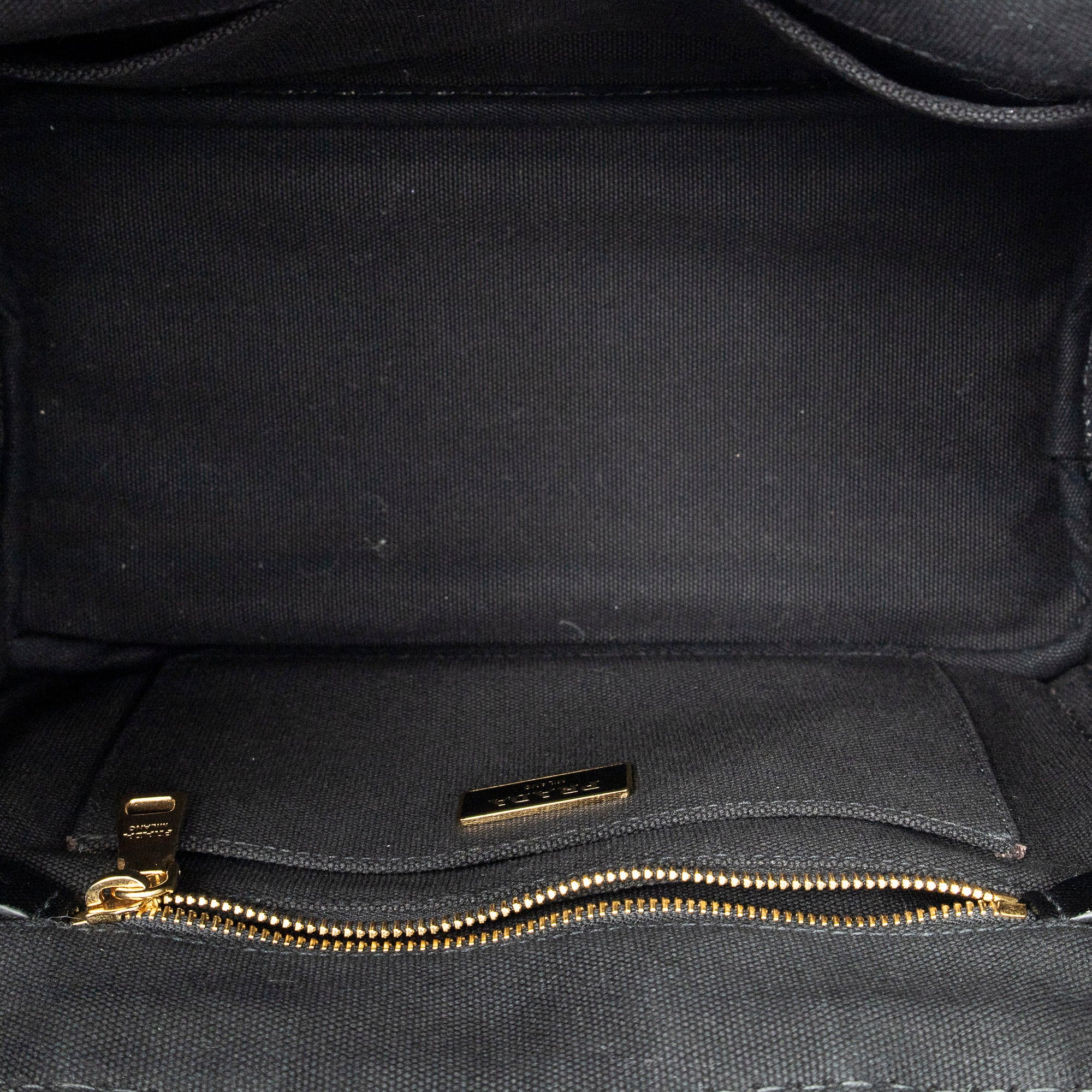 Shoulder Bag Small Canapa Tote Black Canapa Canvas