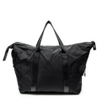 Travel Bag Collapsible Weekender Black Nylon Canvas