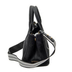 Shoulder Bag Small Canapa Tote Black Canapa Canvas