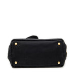 Shoulder Bag Small Canapa Tote Black Canapa Canvas