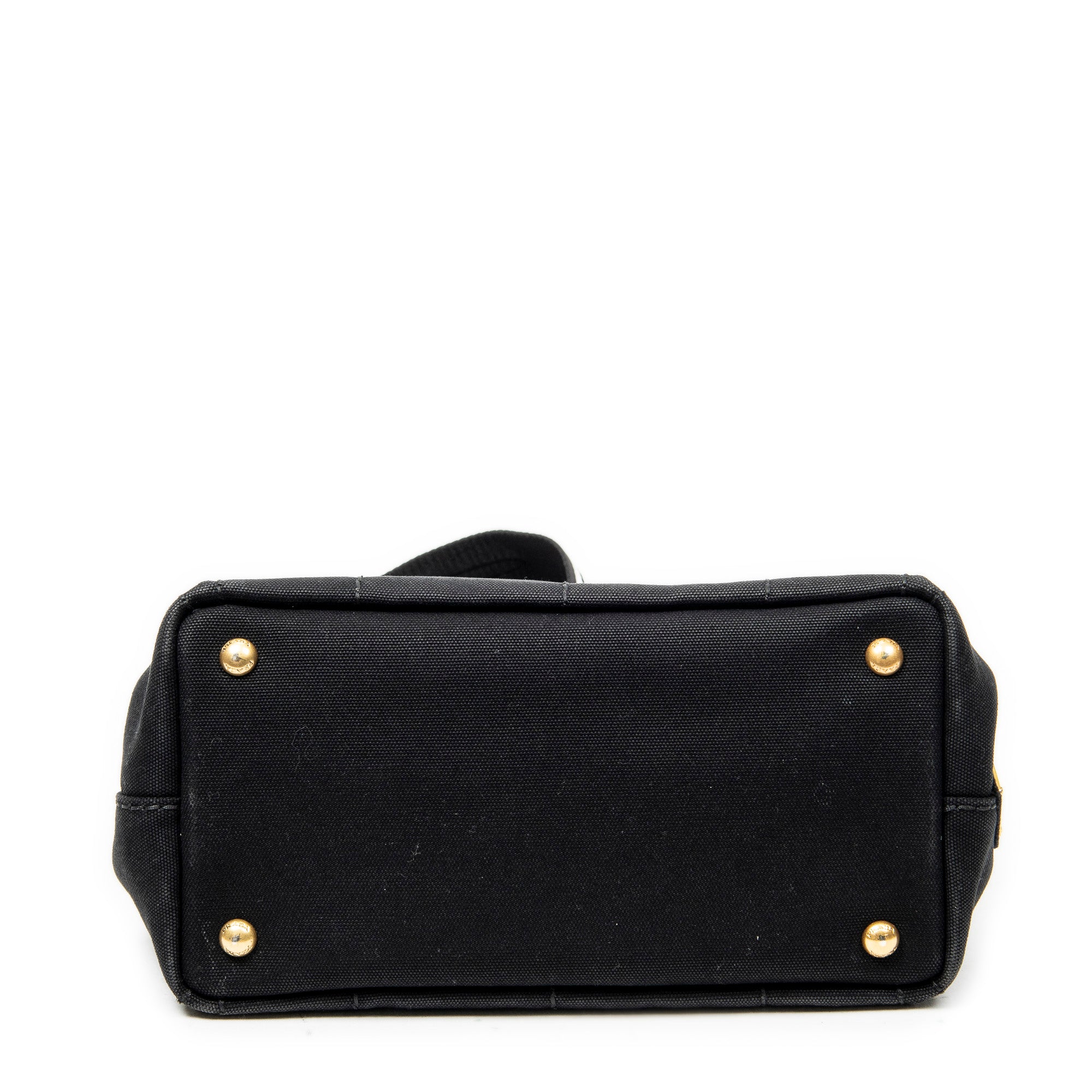 Shoulder Bag Small Canapa Tote Black Canapa Canvas