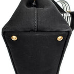 Shoulder Bag Small Canapa Tote Black Canapa Canvas