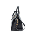 Shoulder Bag Small Classic Y Cabas Black Calfskin Leather